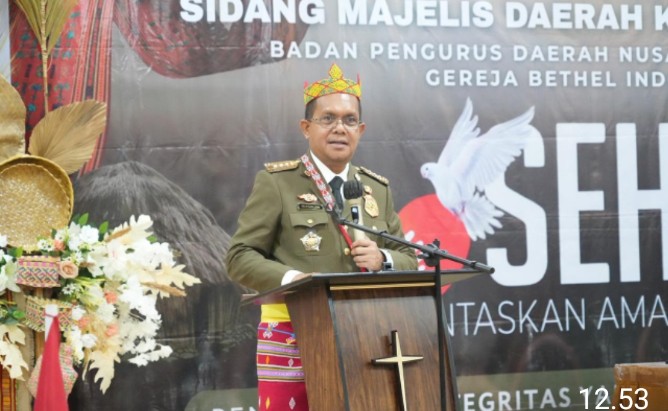 Gubernur Melki: Gereja dan Pemerintah Harus Bersatu Atasi Kemiskinan NTT