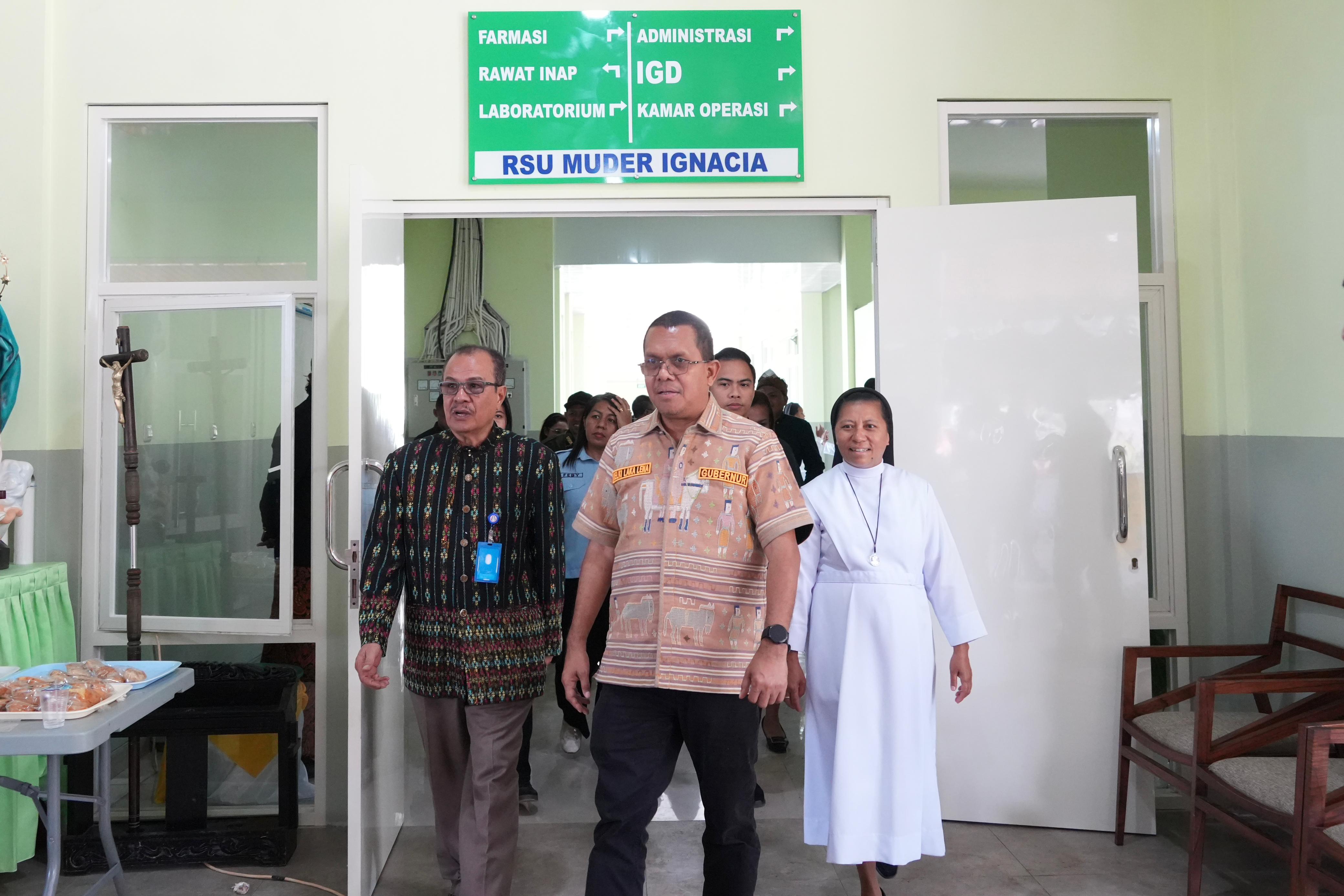 Gubernur Melki Resmikan Gedung Utama  RSU Muder  Ignacia Soe, Perkuat Layanan Kesehatan di TTS